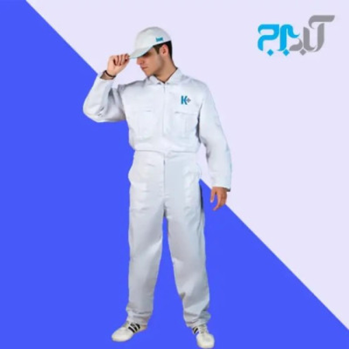 لباسکار سرهمی سفید با گلدوزی (XL) {alt}