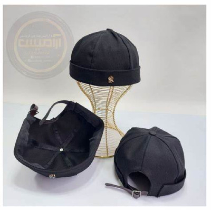 کلاه کتان لئون با گلدوزی {alt}
