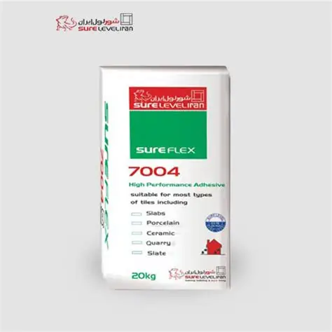 پودر-چسب کاشی و سرامیک-7004 خاکستری Surefix {alt}